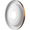 Ekena Millwork Traditional PVC Medallion (Canopies up to 7 1/2"), 13"OD x 3 1/2"ID x 1 1/4"P, Metallic Dark Copper CMP13TRCDC - alternate 2